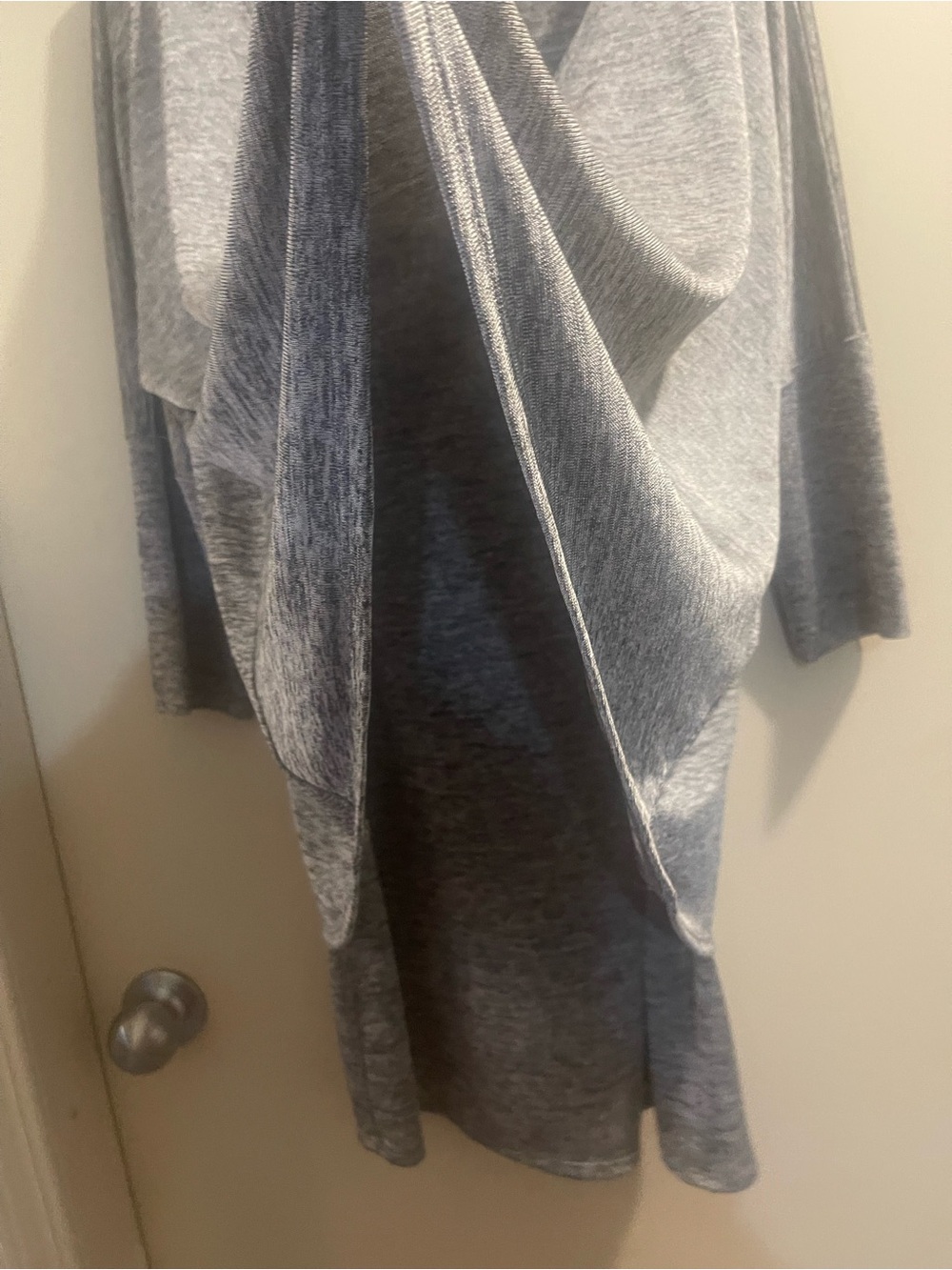 Joseph Ribkoff Gray V-Neck Knit Top - Picture 5 of 6